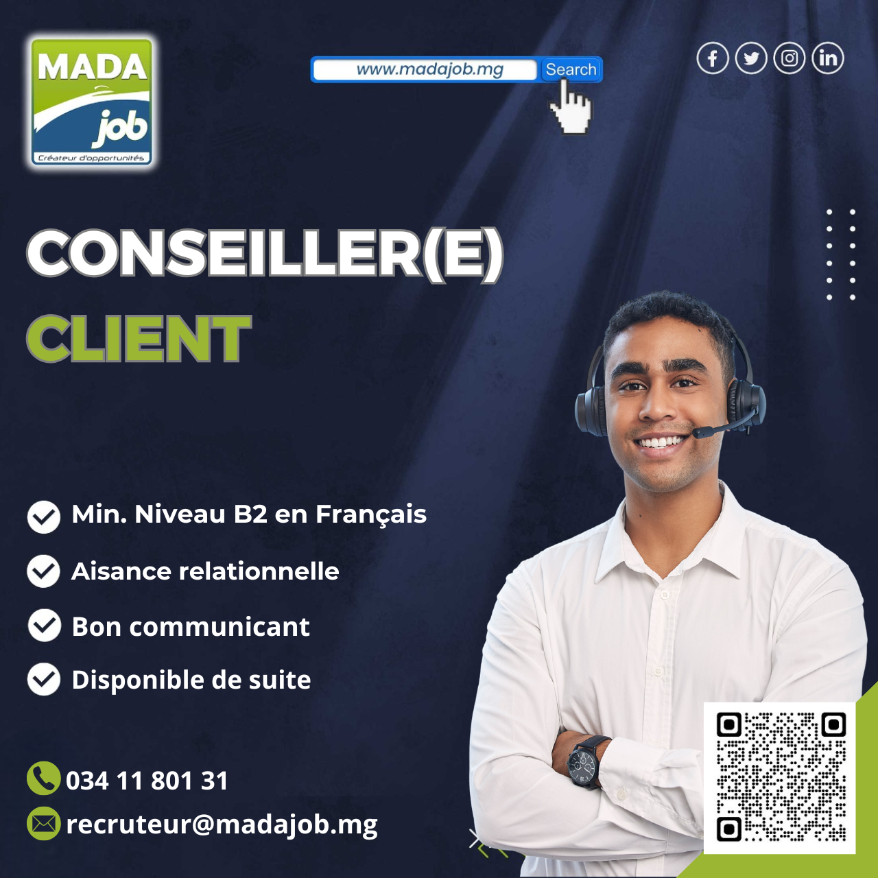 CONSEILLER(E) CLIENT