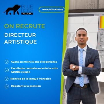 Cliquez pour éditer l'image DIRECTEUR ARTISTIQUE