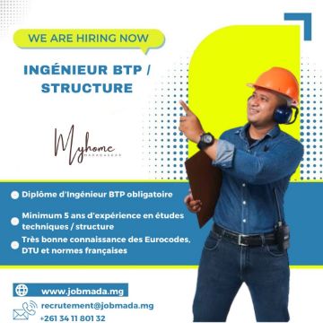 Cliquez pour éditer l'image INGÉNIEUR BTP / STRUCTURE