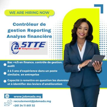 Cliquez pour éditer l'image Contrôleur de gestion Lean Analyst