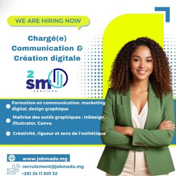 Cliquez pour éditer l'image Chargé(e) Communication & Création digitale