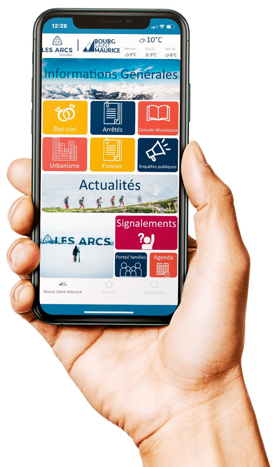 application mobile pour les citoyens