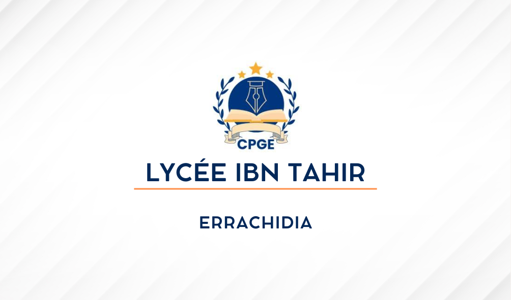 Lycée Ibn Tahir (LIH-Er)- Errachidia