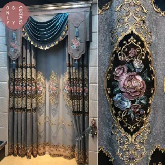 أباي ستارة مطرزة أوروبية مزخرفة فاخرة لغرفة المعيشة والنوم وحفلات الزفاف ونوافذ التعتيم من الجاكار، أباي ستارة مطرزة أوروبية مزخرفة فاخرة من الجاكار، أباي سترة مزخرفة فاخرة لغرفة المعيشة والنوم وحفلات الزفاف ونوافذ التعتيم، أباي سترة مطرزة أوروبية مزخرفة فاخرة، أباي ستار مطرز مزخرف فاخر لغرفة المعيشة والنوم، شراء أباي ستار مطرز مزخرف فاخر، أباي ستار مطرز مزخرف فاخرة أفضل شراء، سعر أباي ستار مطرز مزخرف فاخر، طلب أباي ستار مطرز مزخرف بأرخص وأقل سعر، ثمن وتكلفة أباي ستار مطرز مزخرف فاخر، تجربة ومراجعة أباي ستارة مطرزة مزخرفة فاخرة، شراء أباي ستارة مطرزة مزخرفة عبر الانترنت، شراء أباي ستارة مطرزة مزخرفة من أفضل متجر، أباي ستارة مطرزة مزخرفة أصلية، أباي ستارة مطرزة مزخرفة أقل تكلفة، European Luxury Embroidered Curtain For Living Room Bedroom Wedding Windows Blackout Jacquard Decorative Valance