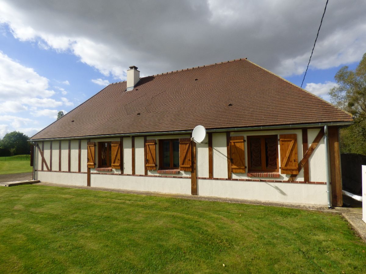 Maison sans travaux de plain pied à 1H 10 de Paris à 259 000 €