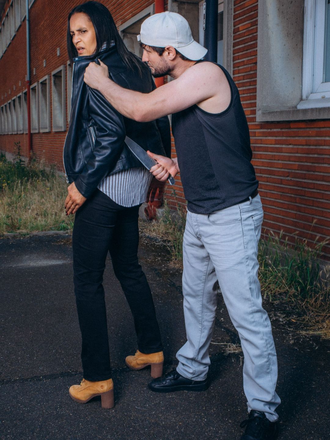 slane.coaching_sandrine salmier_kravmaga-self de rue_menace au couteau