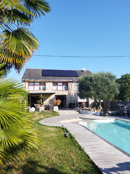 Installation solaire maison