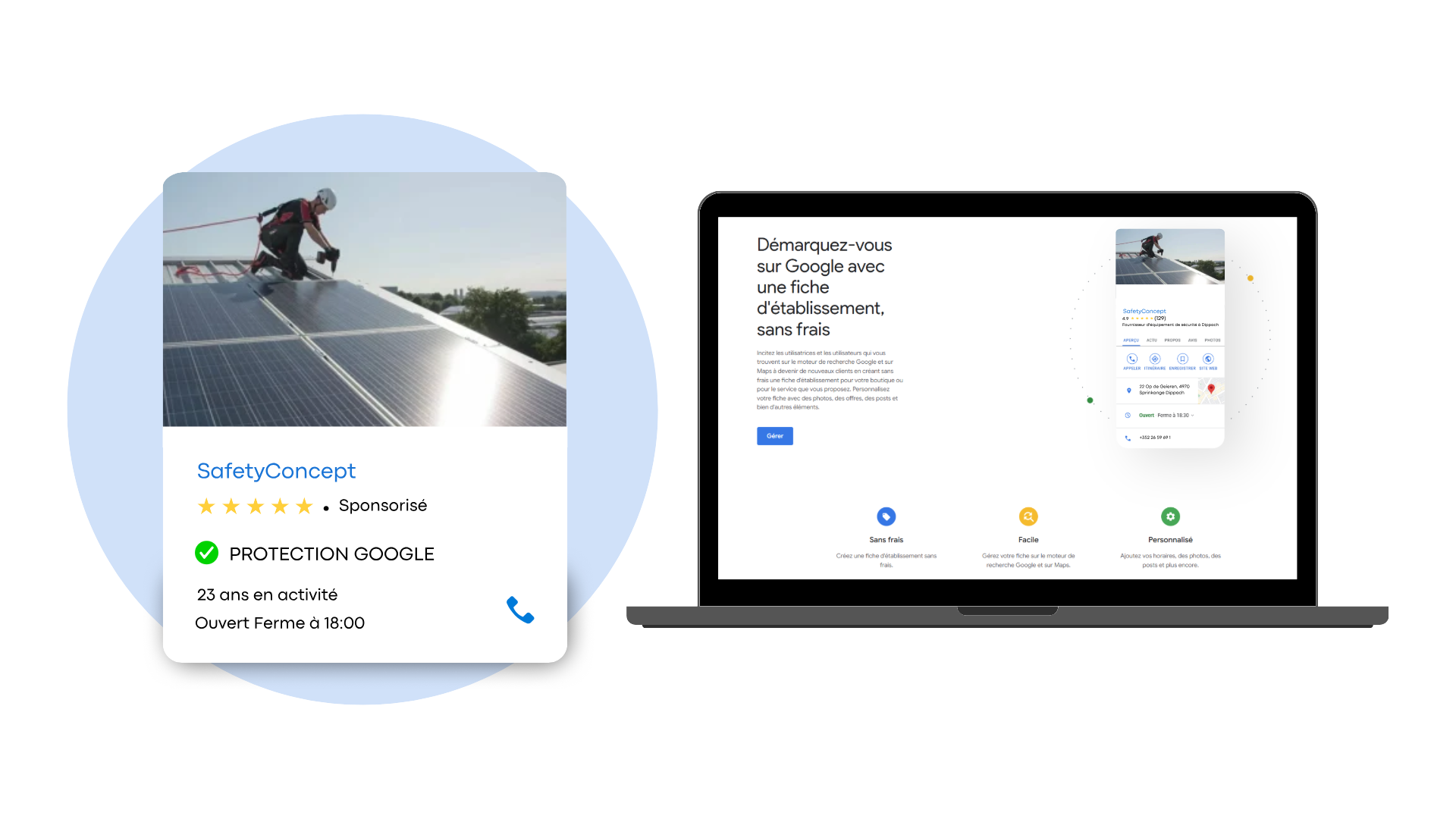 Optimavisi - optimiser sa fiche Google My Business