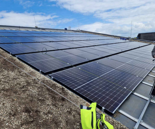 Panneau Solaires Services Concept