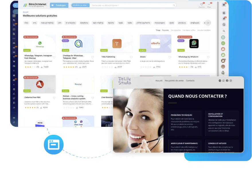 Site web adapté à votre activité