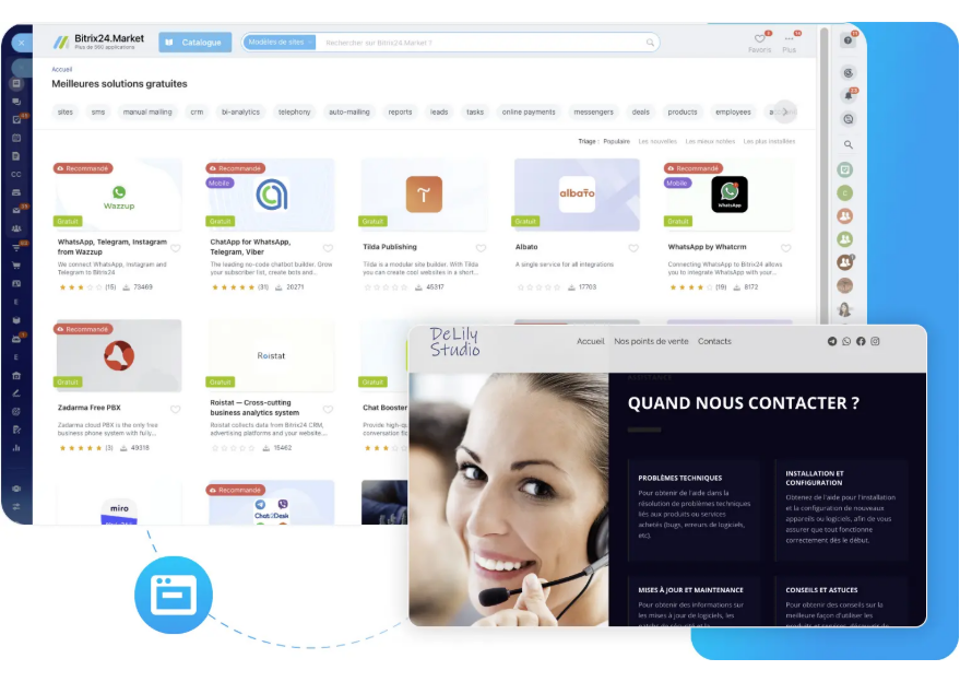 Site web adapté à votre activité