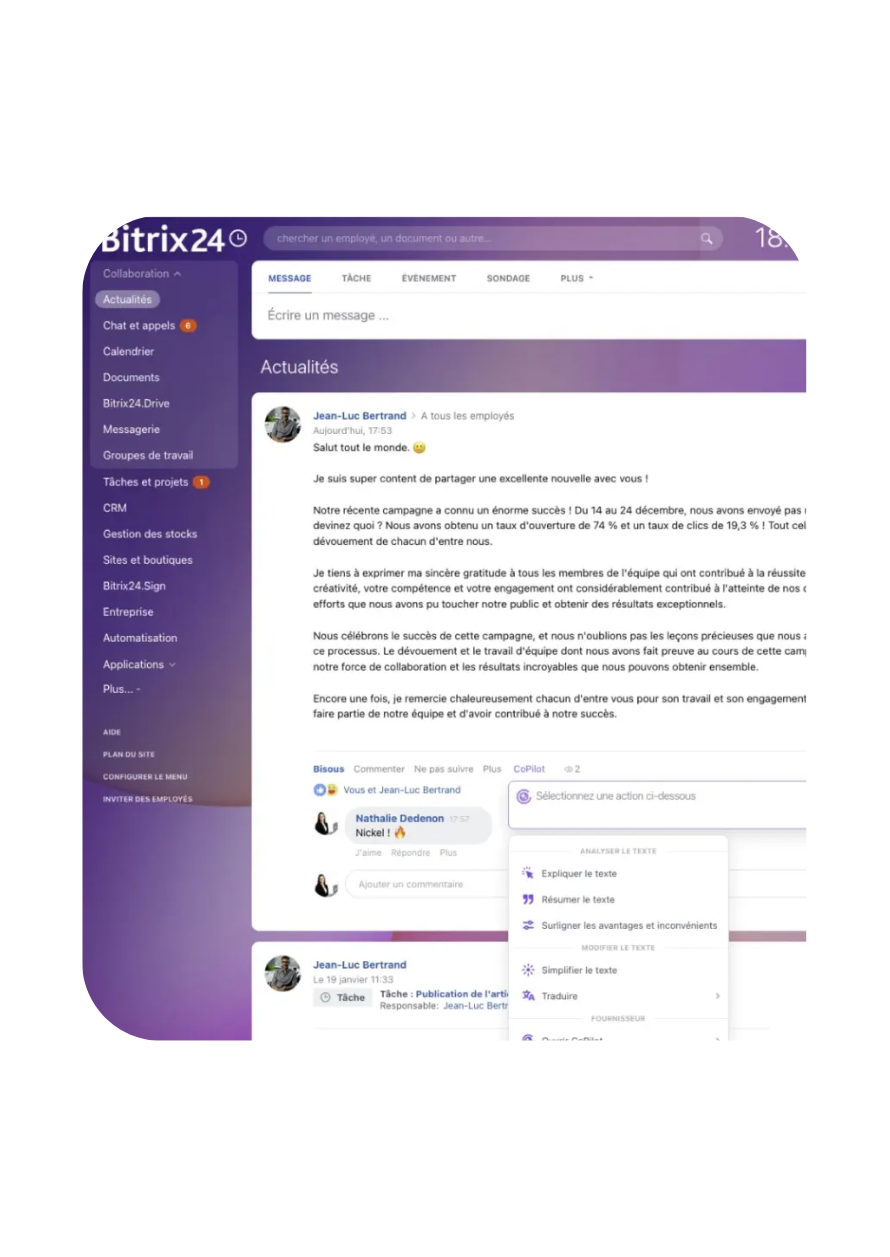 Projets plus simples grâce à l'IA