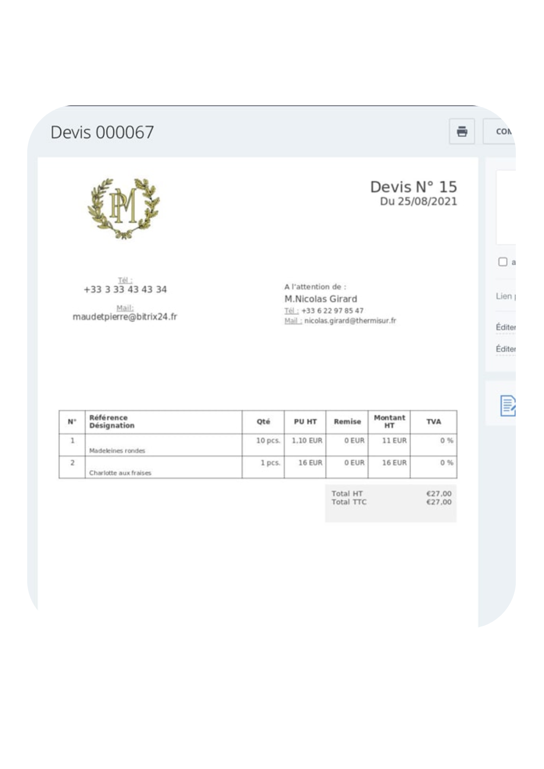 Gestion de vos contacts