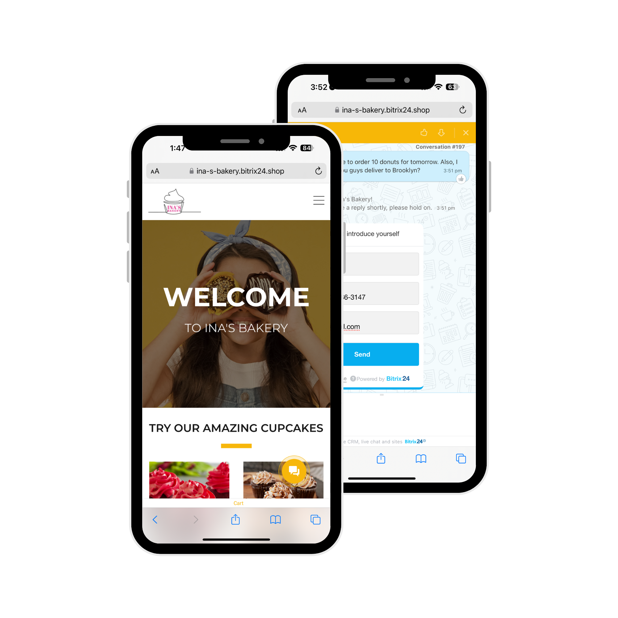 OptimaWeb connecté au CRM OptimaBiZZ sur base Bitrix24, automatisant la collecte et le traitement des leads pour booster la performance commerciale.