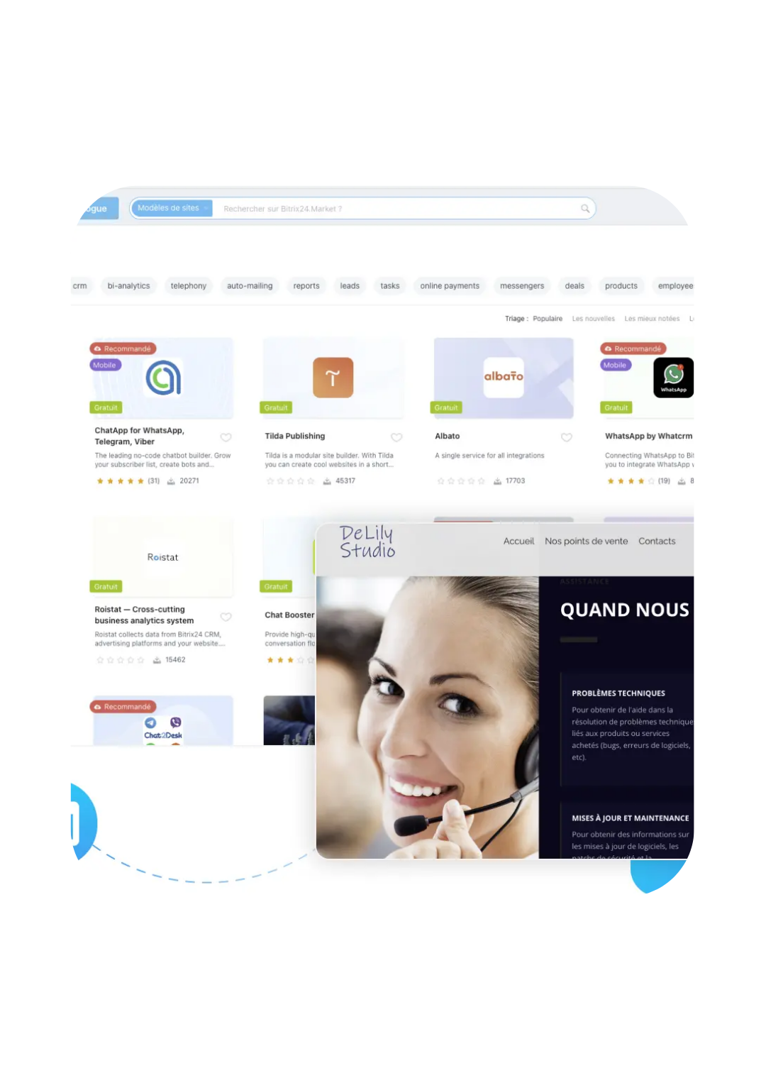 Site web adapté à votre activité