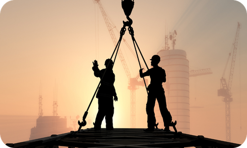 Travaux en hauteur échafaudage