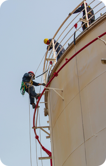 nacelle travaux en hauteur