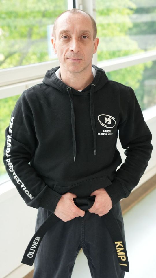 Olivier Urban Ceinture marron FEKM