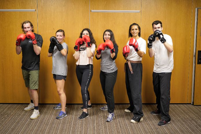Krav Maga Protection chez Publicis pour le Krav Maga en entreprise