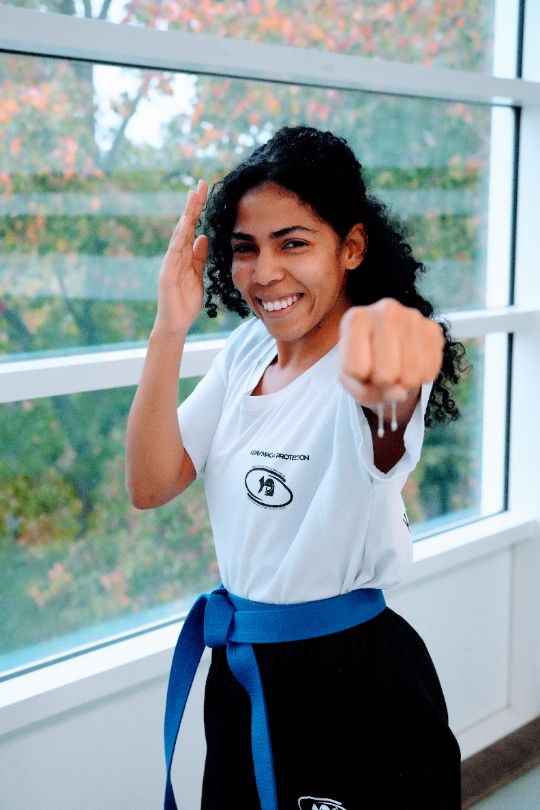 Célia Ceinture bleue FEKM