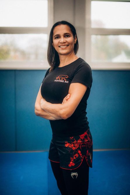 Coach Sandrine Salmier Responsable Kick boxing k1 Fighting AC