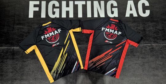 Passage de grade fmmaf MMA grade bleu et violet Fighting AC